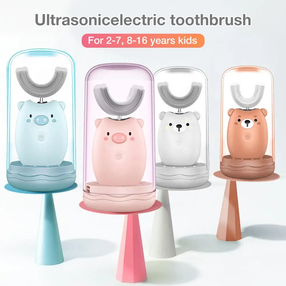 

Smart Fully automatic U 360 Degrees Kids Sonic Electric Toothbrush Music Automatic Ultrasonic Teeth whitening Teeth Tooth Brush