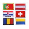 Parches bordados Italia UE Grecia españa francia Portugal Alemania Reino Unido Austria Ucrania Escocia inglaterra irlanda bandera europea checa ► Foto 3/6