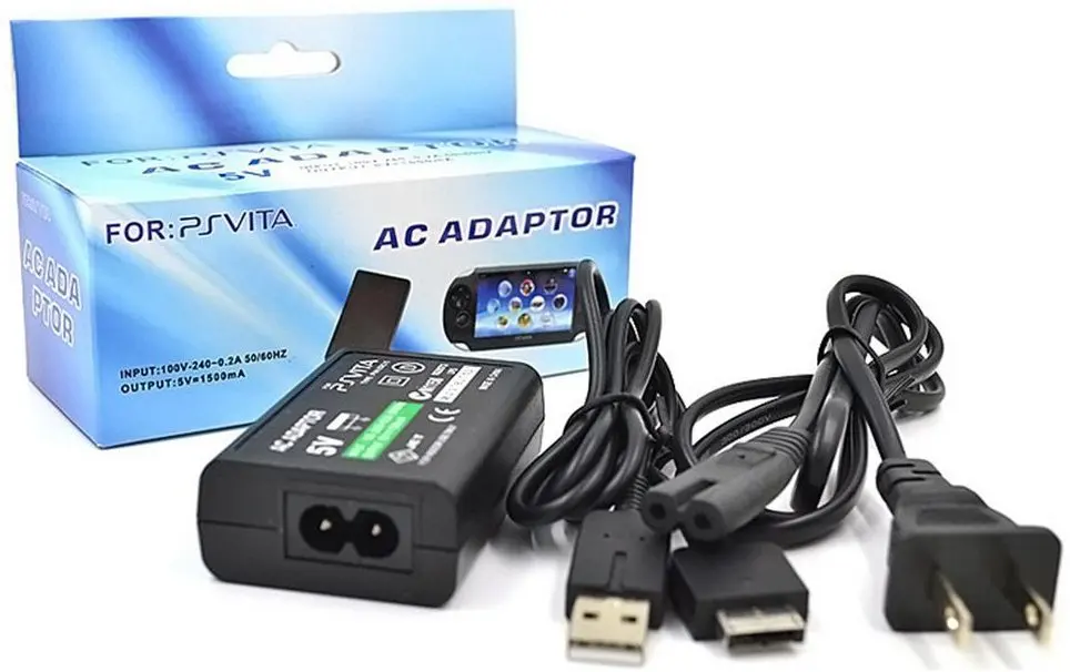 EU US Plug For Sony PS Vita PSV 1000 AC Power Adapter Supply Charger