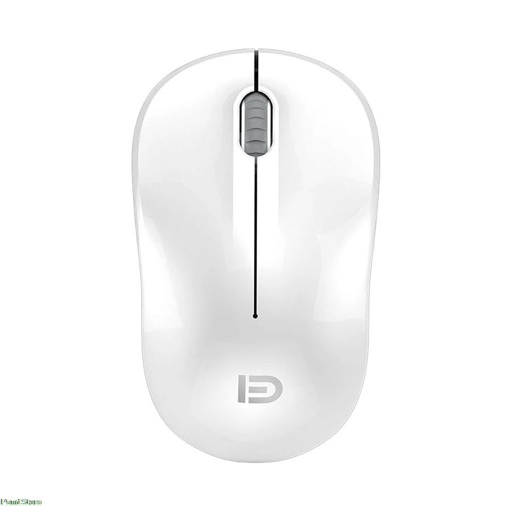 white V1 компактный размер Мода 2,4 г Беспроводная игровая мышь 3 кнопки Ультра тихий легкий геймер ноутбук ПК Компьютерная мышь - Цвет: white