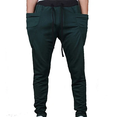Hnmchief мужские футбольные тренировочные штаны для бега мужские спортивные Леггинсы - Цвет: Зеленый