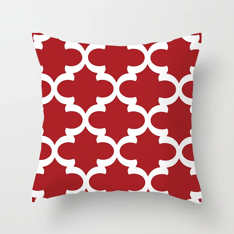 

Fuwatacchi Wedding Decoration Cushion Cover Geometric Wave Dot Pillowcase Home Decorative Pillows Cover Chair Sofa Pillow Case
