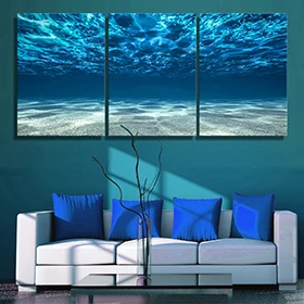 3-panels-canvas-paiting-In-M-u-Xanh-Treo-T-ng-i-D-ng-Art-nh