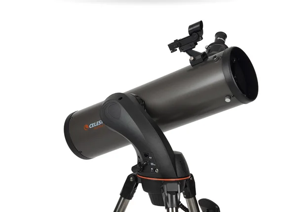 Компьютерный телескоп Celestron-NexStar 130SLT-Компактный и портативный-астрономический зеркальный оптический телескоп Newton