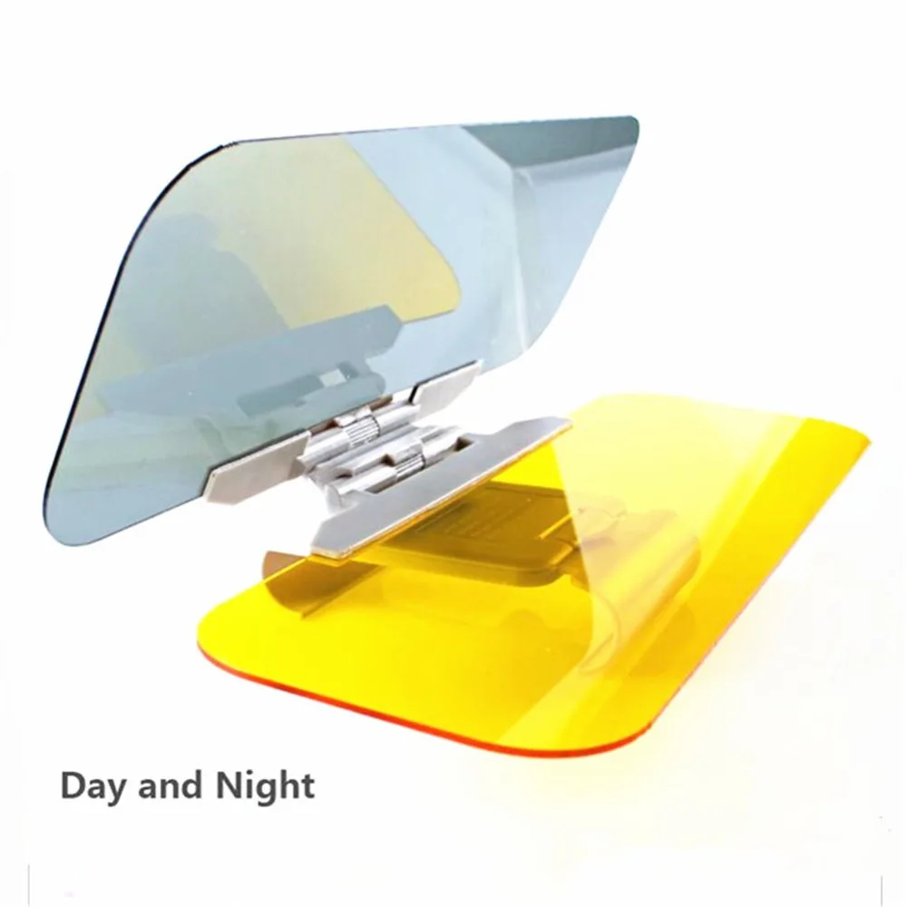 

2 in 1 Car Auto Sun Visor Mirrors Anti-dazzle Day and Night Glasses Eyesight-protecting Sunshade Mirror Goggles Shield