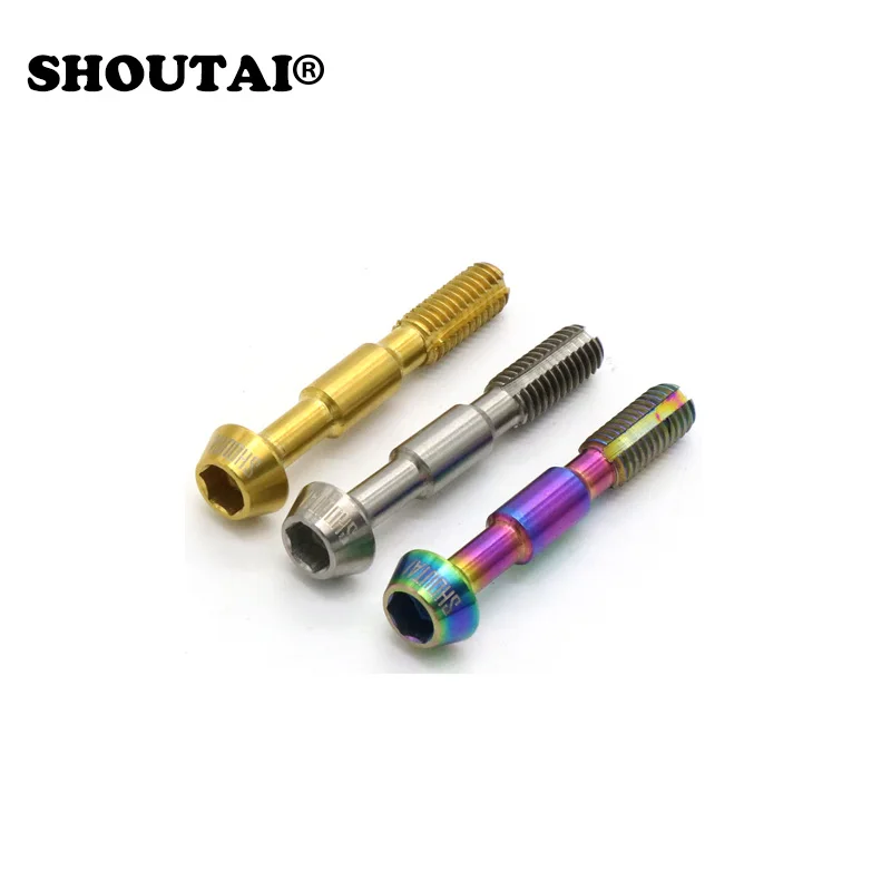 الدراجة TC4 التيتانيوم سبائك النفط الفرامل تثبيت المسمار ل SHIMANO XT M8000/9000/9020 دراجة أجزاء