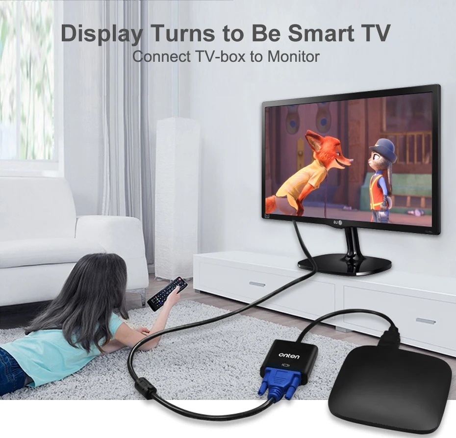 HDMI to VGA Cable Adapter HDMI Cable 3