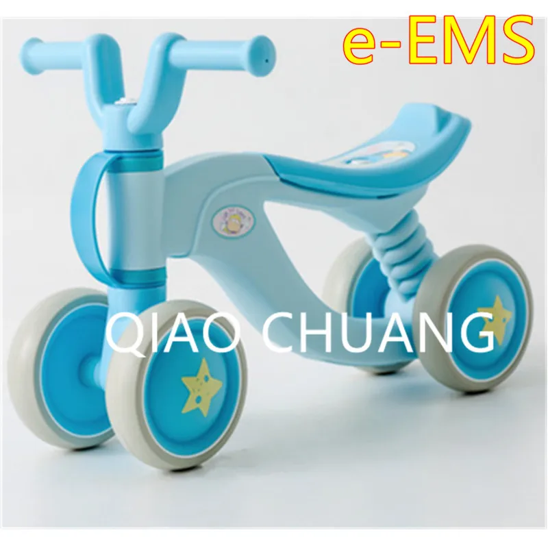 Упражнение баланс вашего ребенка четыре раундов без педали для автомобиля первый велосипед ходунки детские качели Mute колеса скутер G1522