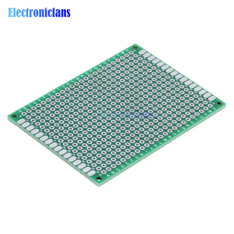 

Double Side 5x7 cm Prototype Universal FR-4 Glass Fiber PCB Board