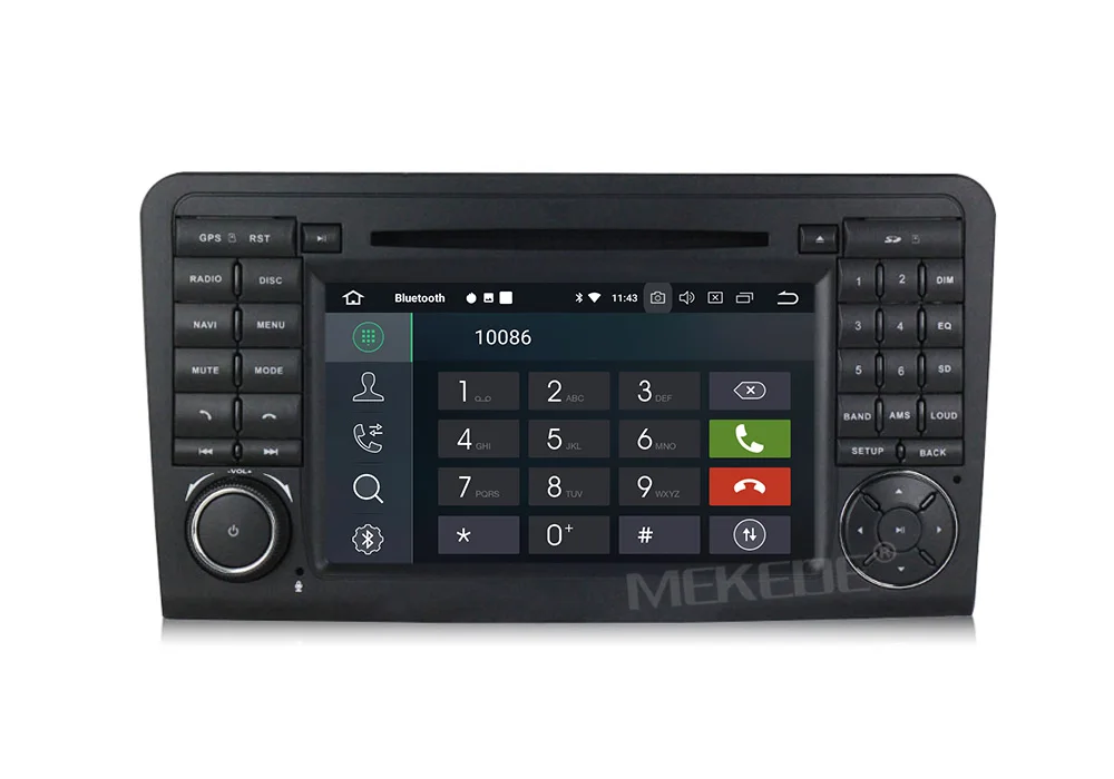 Perfect 4G RAM 8 CORE ANDROID 8.0 CAR DVD player For Benz GL ML CLASS W164 ML350 ML500 X164 GL320 GPS stereo radio BT WIFI free shipping 27