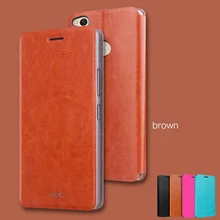 Для Xiaomi Redmi 4x Дело MOFI Стенд чехол для Xiaomi Redmi 4x Высокое качество Флип кожаный чехол для Xiaomi Redmi 4 x 5.0»