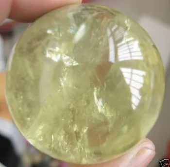 

Large Natural Citrine Quartz Ball 1.69 Inch Crystal Sphere Orb Reiki
