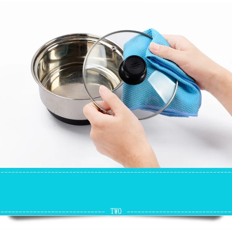 3 шт. сверхвпитывающая микрофибра кухонная ткань для посуды High-эффективная посуда домашнее полотенце для уборки Инструменты гаджеты аксессуары