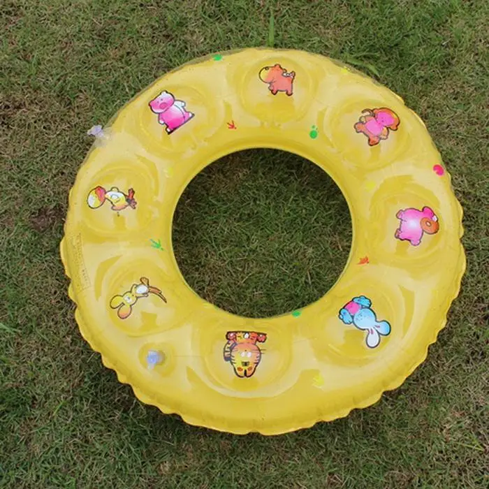 Портативное кольцо для плавания, Летнее Детское безопасное надувной для плавания с рисунком, поплавок, игровой бассейн, игрушки