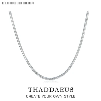 

2mm Snake Chain Necklace,2017 Brand New Glam Fashion Jewelry Europe Style Soul 925 Sterling Silver Bijoux Gift For Men Women