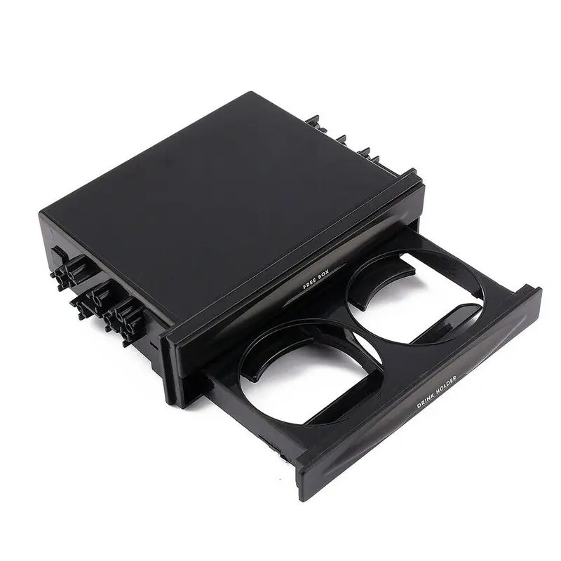 

Car Auto Universal Plastic Double/Single Din Radio Pocket Kit for Pocket Drink-Cup Holder and Storage Box Car Accessories Mounts