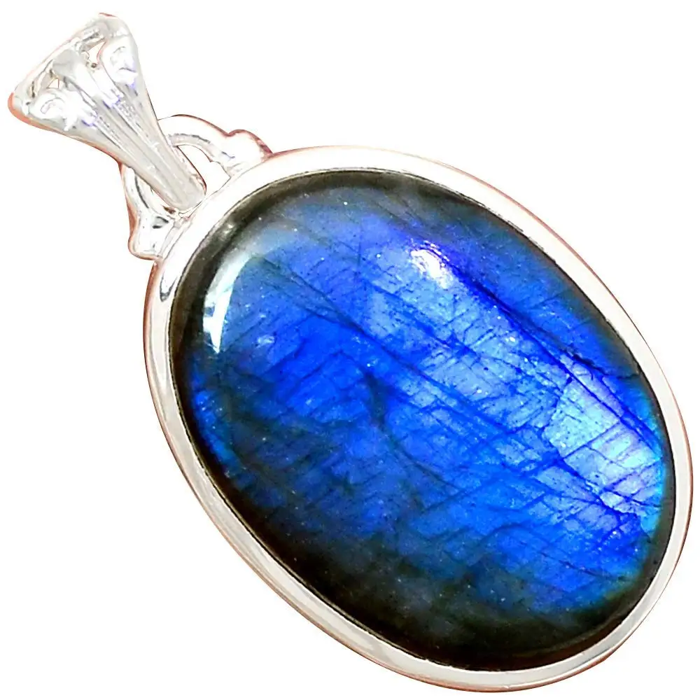 

Кулон Blue Fire из серебра 925 пробы, 42 мм, MHBAP5281