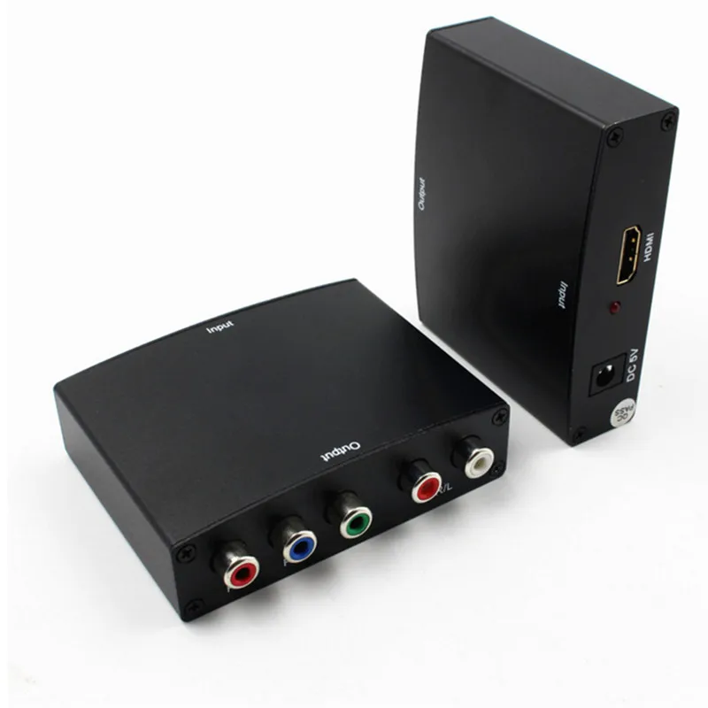 HDMI A YPBPR RGB Converter Video Component e R/L Audio Adapter Converter Per TV HD 1080 P