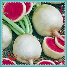 400 Watermelon Red Radish Seeds Delicious Vegetables very tasty crisp,Nice DIY Vegetables Gardeb