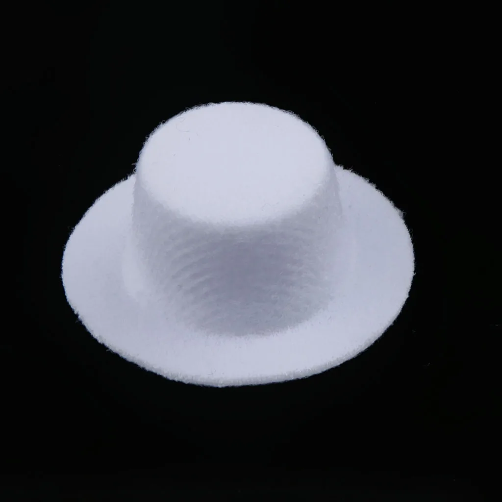 Dolls House 1:12 Mini Beige Bowler Hat Wedding Racing Clothing Accessories