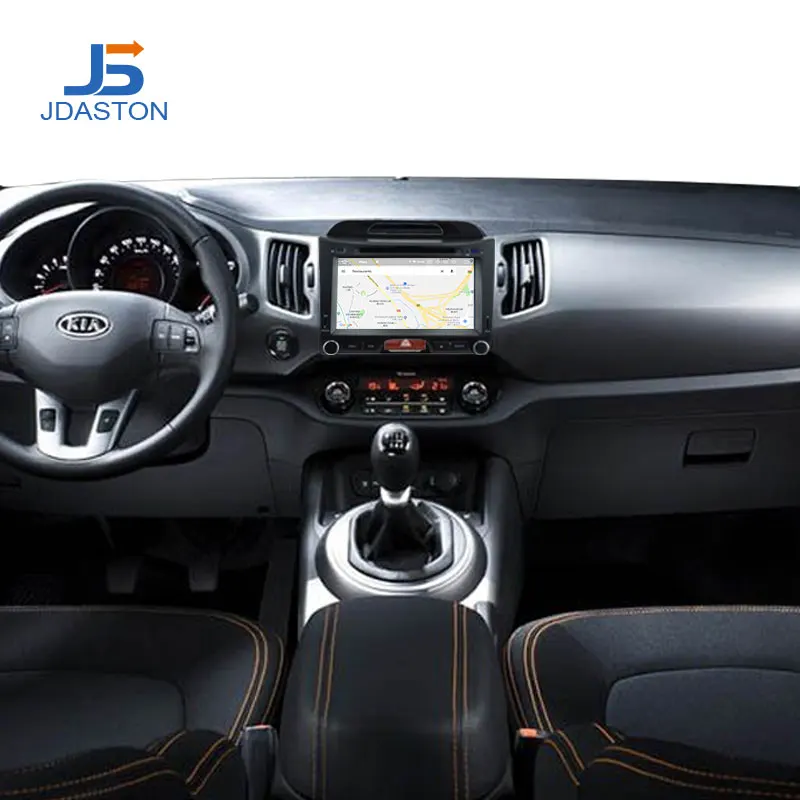 Clearance JDASTON Android 9.0 Car Multimedia Player For Kia Sportage 2010 2011 2012 2013 2014 2015 Octa Core 4G+64G Radio GPS Audio Stereo 5