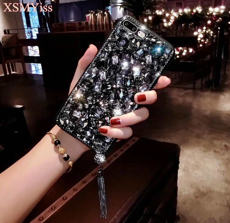 

For Huawei P8 P9 P10 P20 Lite Plus Mate 7 8 9 10 Pro Luxury Glitter Back Cover Crystal Bling Diamond rhinestone Phone case