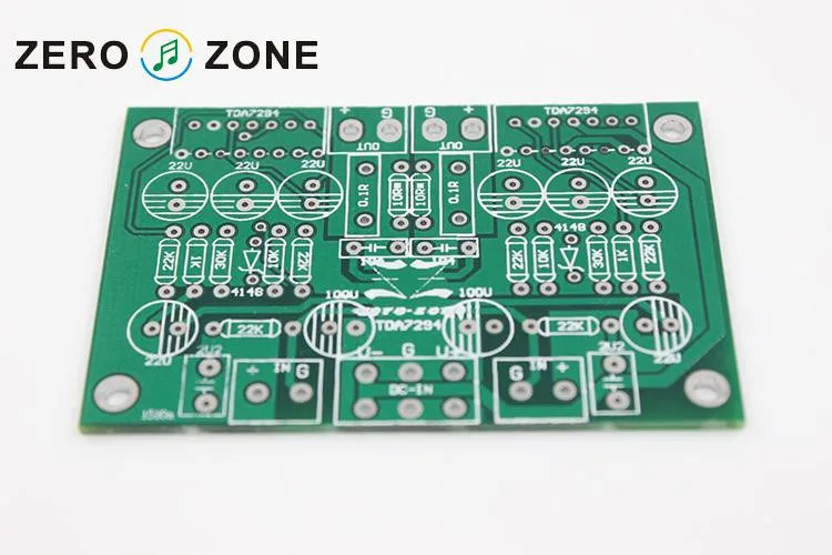 Двухканальная TDA7294 чистая печатная плата усилителя мощности|amplifier pcb|pure powerpower