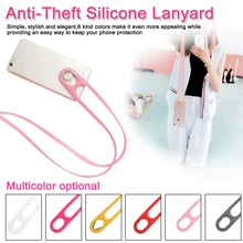 Силиконовый ремешок для мобильного телефона кукла подвеска подарок мобильный телефон Противоугонная цепь ремешки для брелков Удобная веревка
