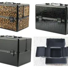 Кейс для профессиональной косметики сумка модные Портативный Водонепроницаемый Для женщин Макияж сумка-Органайзер для хранения коробка Красота Чехол Дорожный футляр