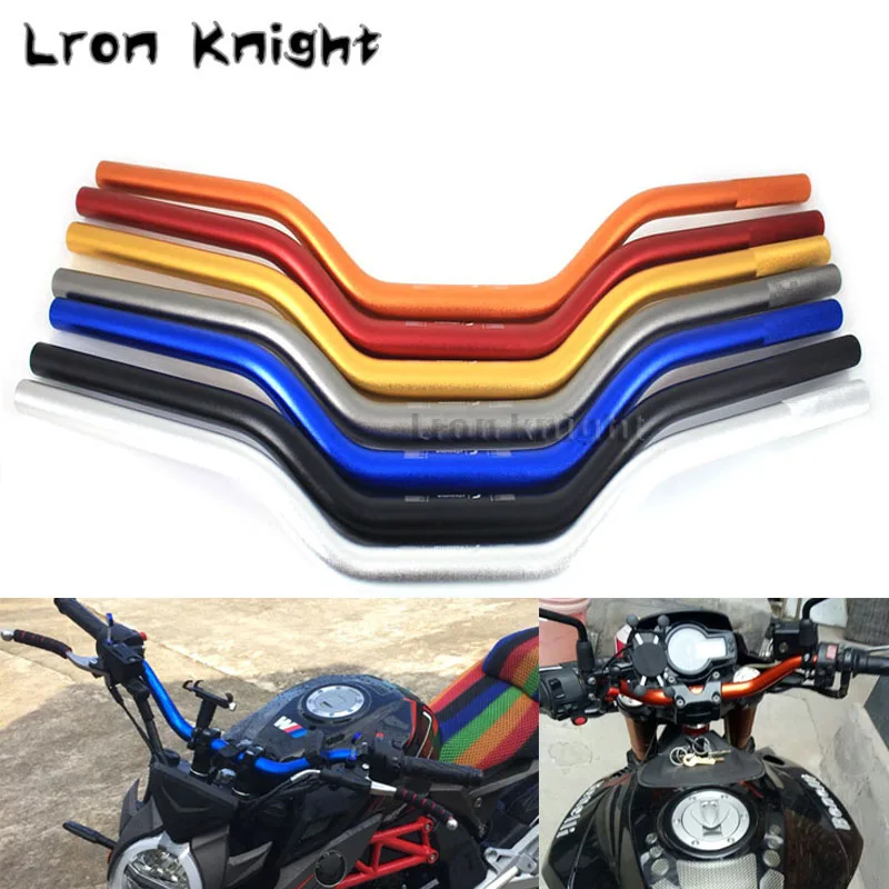 

For SUZUKI GSR750 GSR400 GSR600 GSX1300R HAYABUSA 72cm 7/8'' 22mm Universal Handle Bar Motorcycle Handlebar Handle Grips Metal