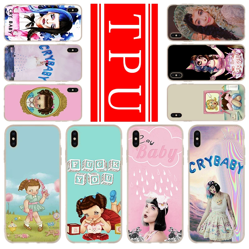 Мягкий ТПУ чехол для iPhone 12 Mini 11 Pro XS Max XR X 8 7 6 Plus 5S SE S Чехол Melanie Martinez Cry baby 2020|Бамперы|