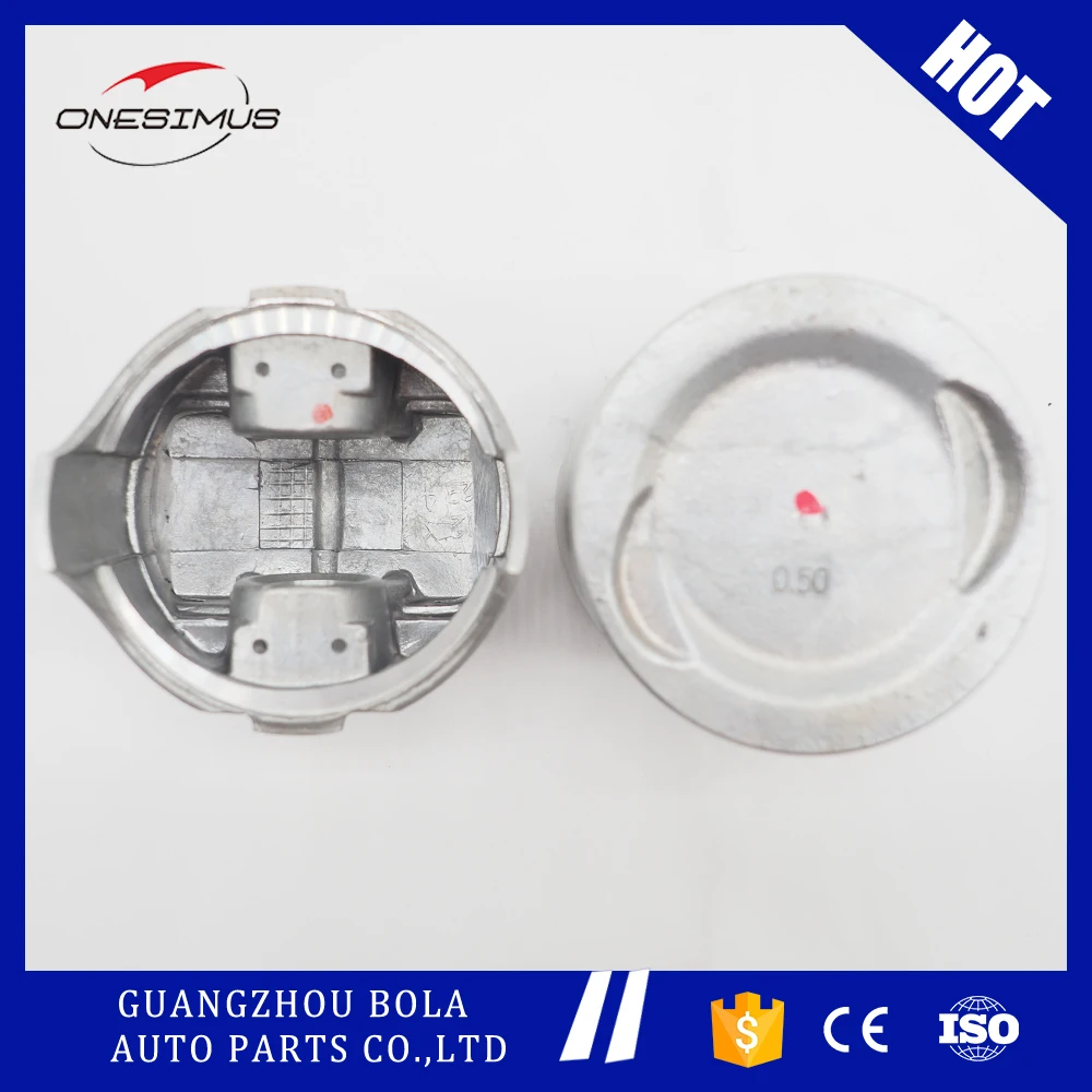 

82mm OEM 12111-60A02 +0.5 +0.25 4cylinder Engine Piston set for isuzu G16A