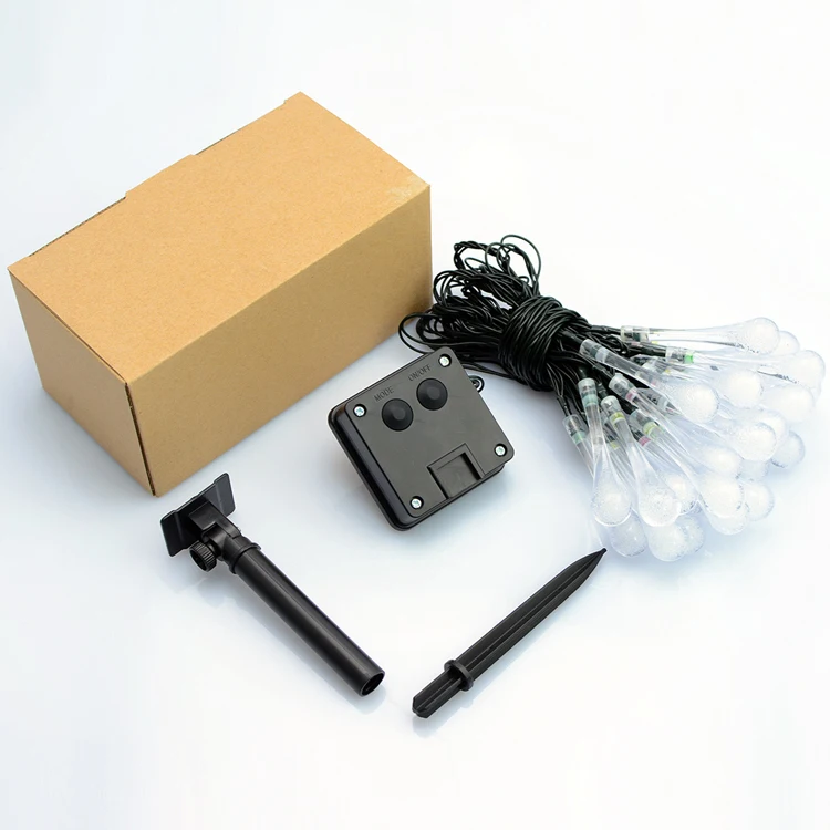 Waterproof Solar Panel LED Garland Light (18)