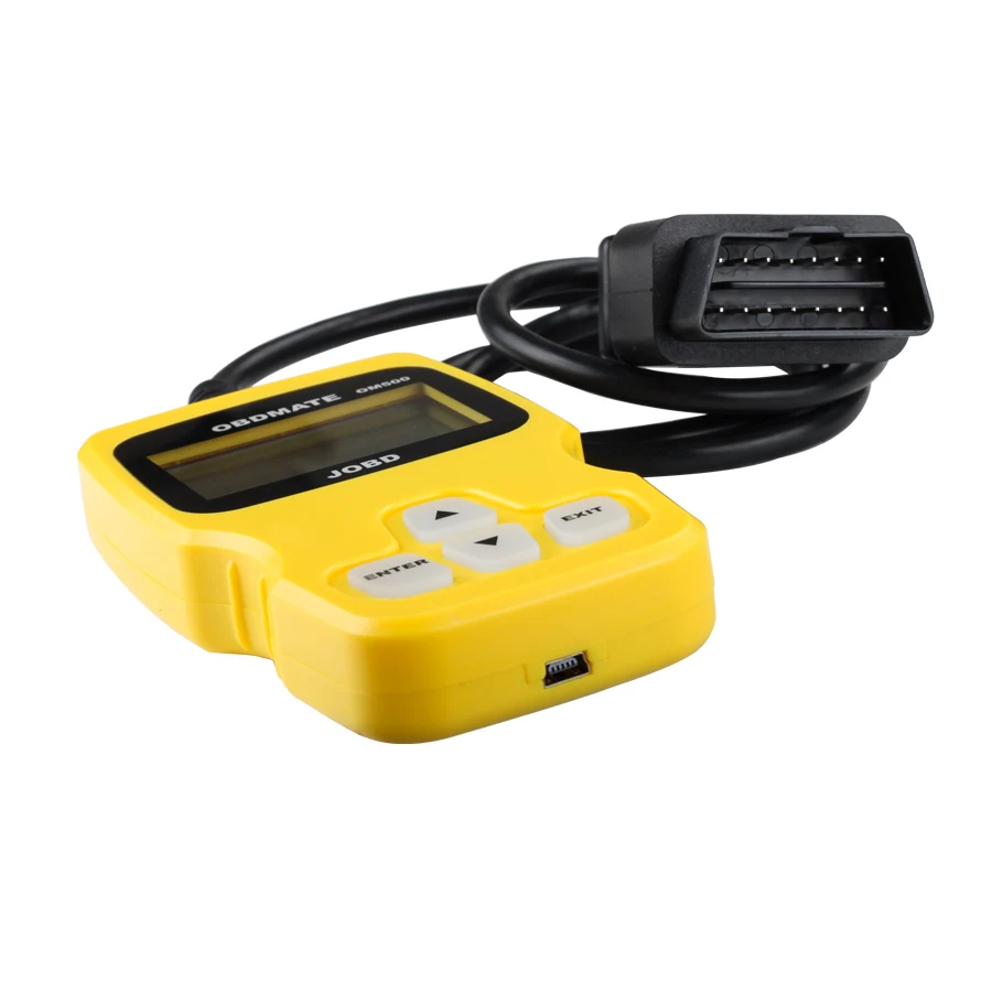 OBDMATE OM500 JOBD/OBDII/считыватель кода EOBD неисправностей автомобиля сканирующий
