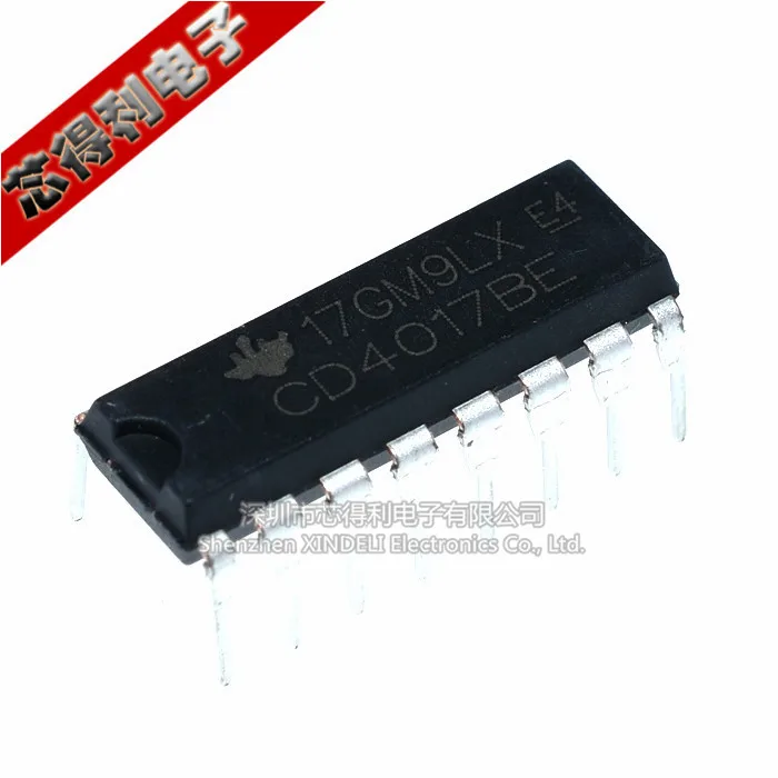 

Free shipping 10PCS CD4017BE DIP16 CD4017 DIP CD4017B new and original