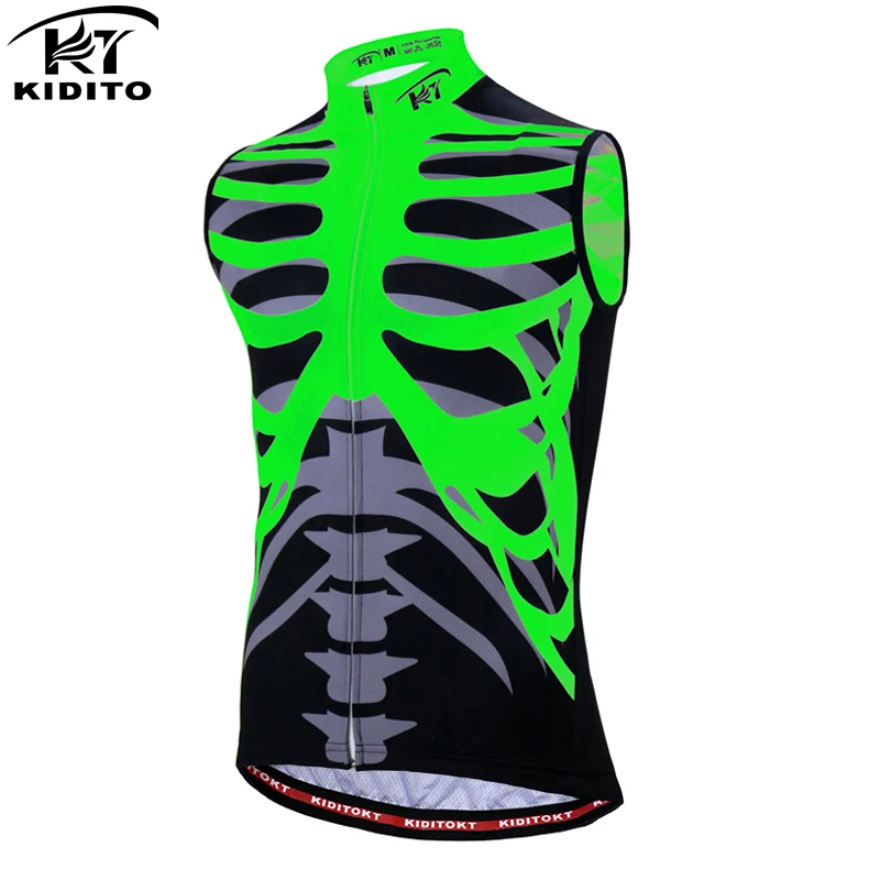 KIDITOKT майки для велоспорта без рукавов летняя одежда MTB велосипеда Ropa Maillot