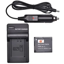 DSTE NB-11L NB-11LH батарея+ США штекер зарядное устройство+ автомобильный адаптер для Canon PowerShot A2300 A2400 IS A2500 A2600 A3400 IS A3500 IS