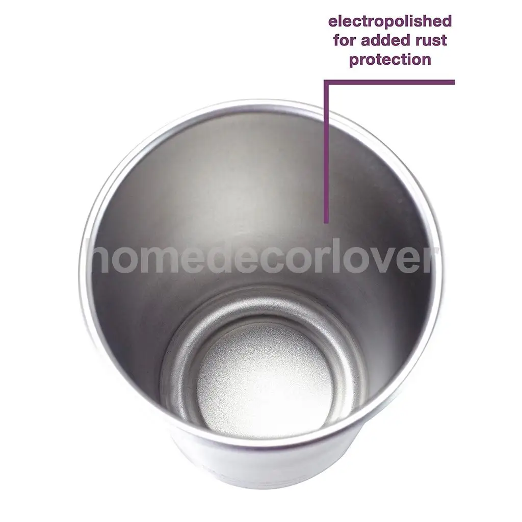 2 Piece Stainless Steel Cup Mug Drinking Coffee Beer Tumbler Travel 30ml/50ml/180ml/320ml