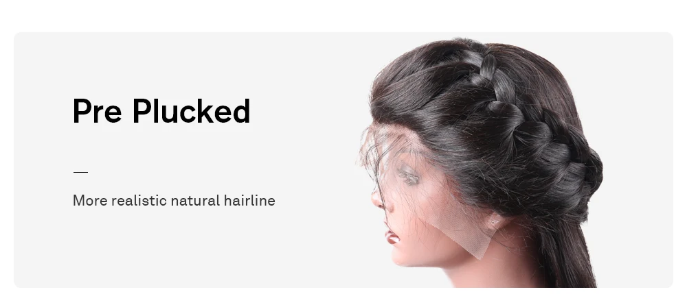 360 синтетический Frontal шнурка волос Парик предварительно сорвал с ребенком волосы Свободные волны натуральный цвет синтетический Frontal