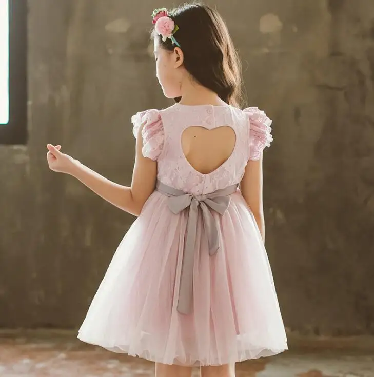Girls Princess Dresses 2018 Summer Girl Party Dress Korea Little Girl
