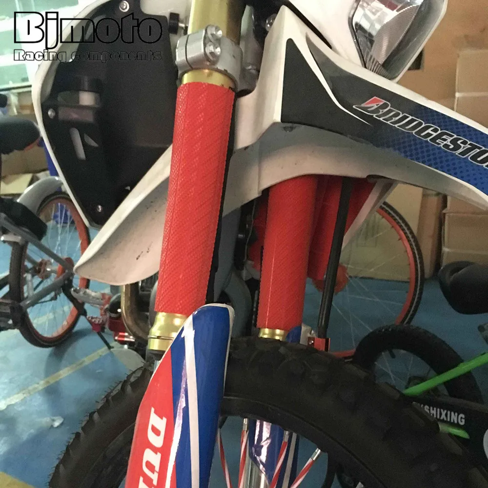 BJMOTO 9 5 "передний протектор вилки амортизатор Защитная оберточная Крышка для EXC