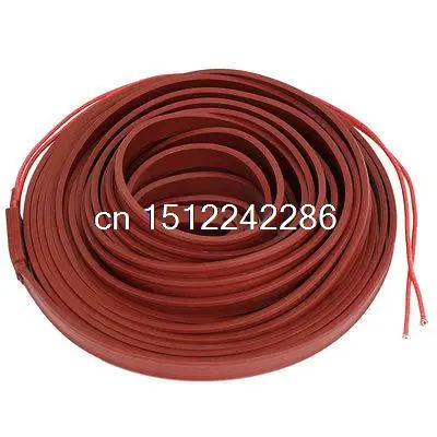 

Brick Red Pipeline Waterproof Heating Cable 220V 10M x 15mm