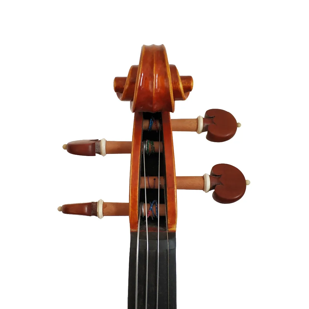 Копия Stradivarius 1715 ручная работа резьба цветок FPVN03 скрипка+ углеродного волокна лук пены чехол