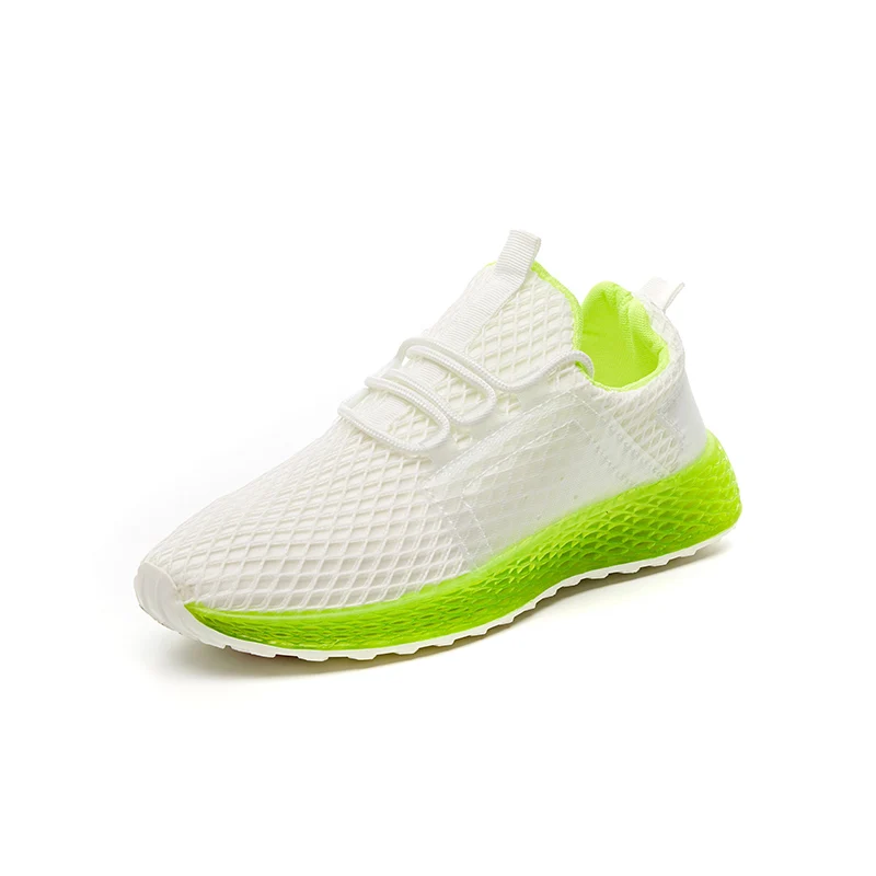 

2019 Women Professional Sneakers Tennis Shoes Air Mesh Breathable Athletic Youth Students Lace Up Comfort Walking Jogging Shoes