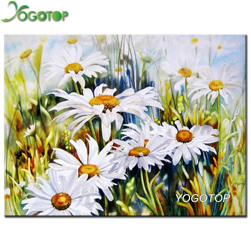 

YOGOTOP Diy Diamond Embroidery sunflower Full Diamond Painting Cross Stitch 5D Diamond Mosaic Crafts Kits Needlework SD094