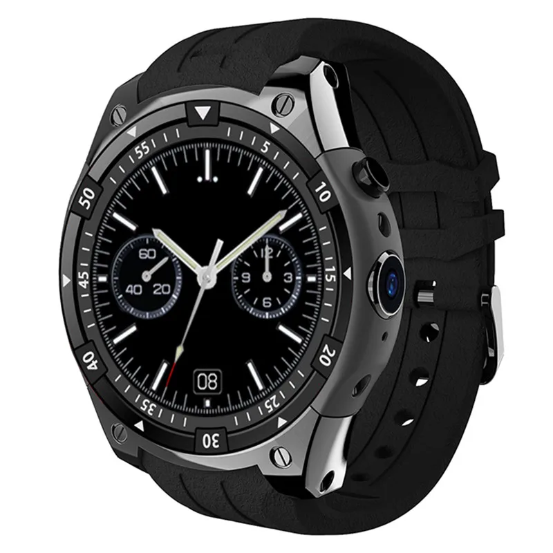 

Smart Watch IP67 waterproof heart rate sports monitor round screen 3G wifi Bluetooth MP3 Android 5.1 Bluetooth camera bracelet