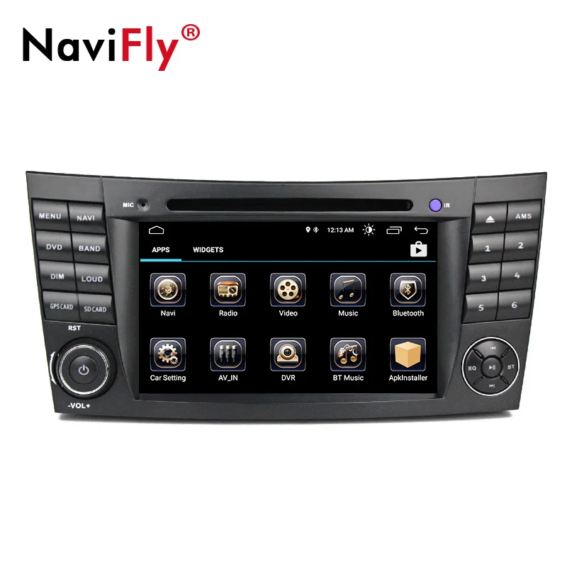 Sale Navifly android8.1 Car Multimedia player Autoradio for Mercedes Benz E-Class W211 E200 E220 E240 E270 E280 2002-2008 w219 3