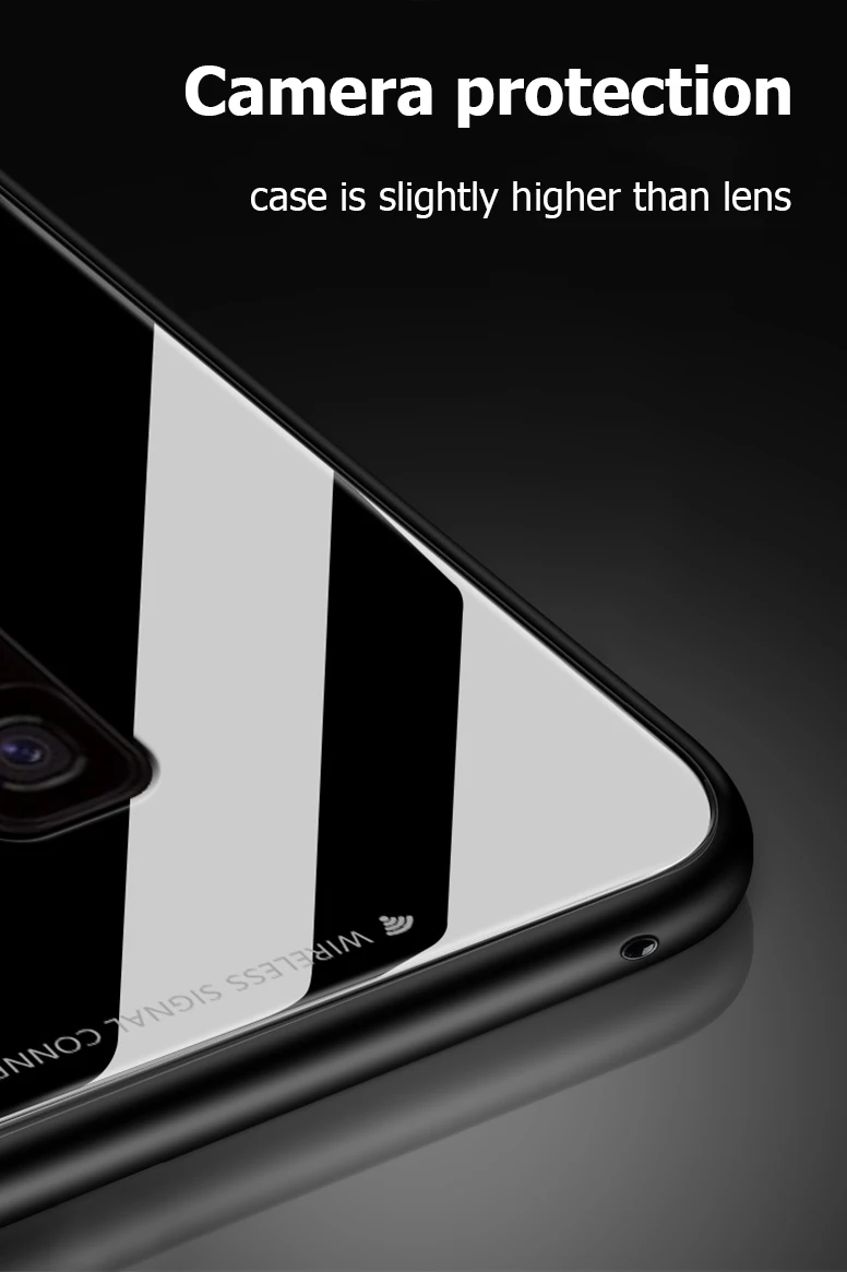 For-Samsung-Galaxy-A7-2018-Case-Luxury-Slim-Fit-Glossy-Tempered-Glass-Silicone-Frame-Hard-Cover(28)