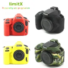 Silicone Case Cover DSLR Camera Bag for Nikon D850 Z7 Z6 Z5 D750 D3200 D3300 D3400 D3500 D5300 D5500 D5600 D7100 D7200 D7500