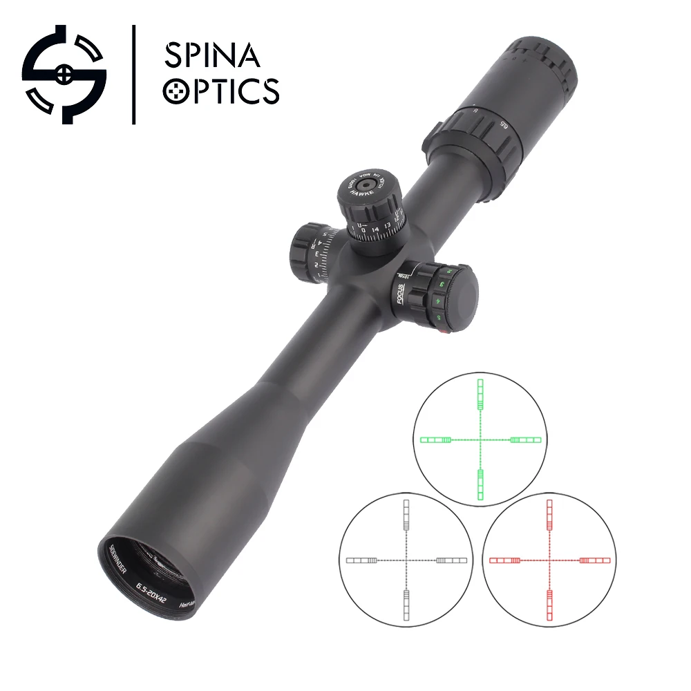 

Tactical 6.5-20X42 SF Riflescope Mil Dot Hunting Optics Scope High Performance Rifle Scope With Optical Sight